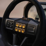 Baja Designs SourceLT/Mini6 Steering Wheel Mount Kit - Polaris RZR Pro R/Turbo R 2022-2024; Pro XP 2020-2024