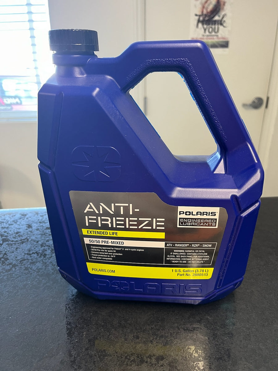 Polaris 50/50 Premix Extended Life Antifreeze, Snowmobiles and ORV Alu