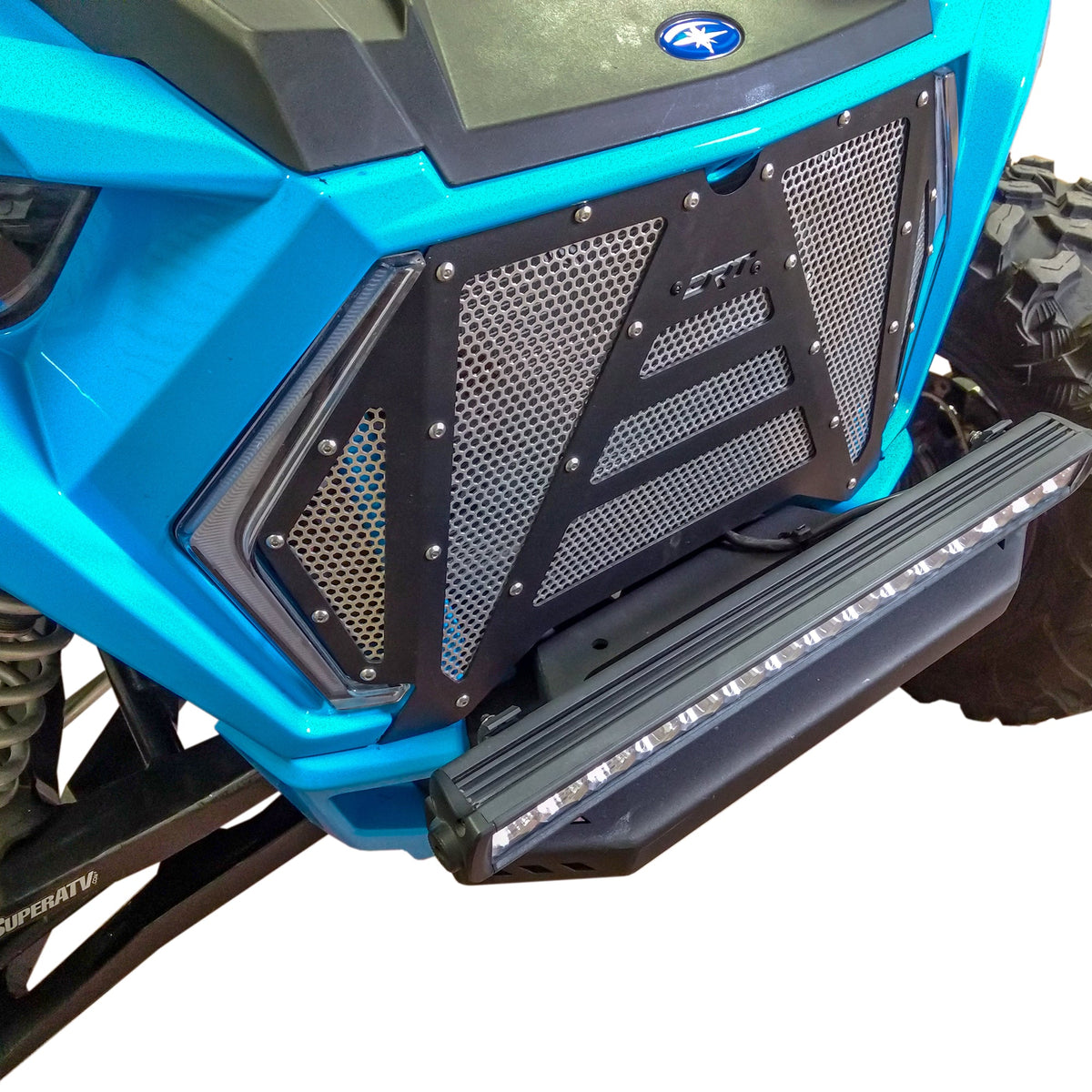 DRT RZR XP 1000 2019+ Turbo, 2018+ Turbo S Aluminum Grill – Pro