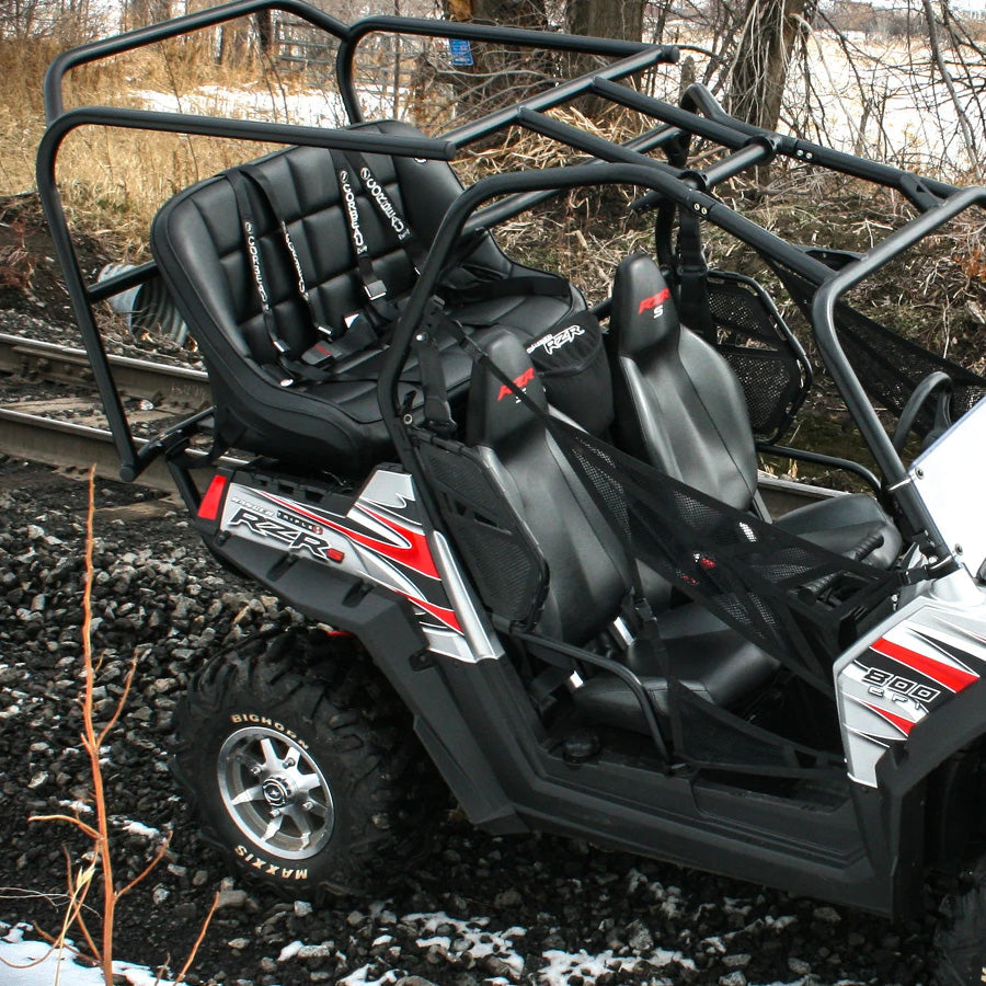 Polaris RZR Suspension Seats With Harnesses - Replacement Bucket Seats For XP 900 1000 Turbo Models