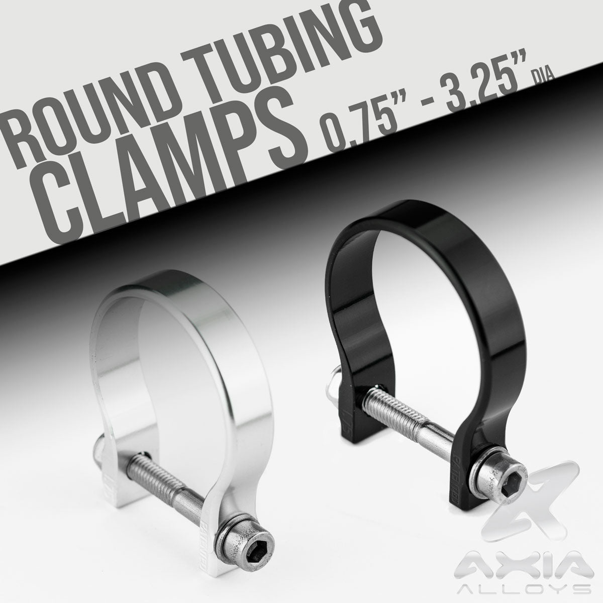 Roll Cage Round Tubing Clamps by Axia Alloys – Pro UTV Parts