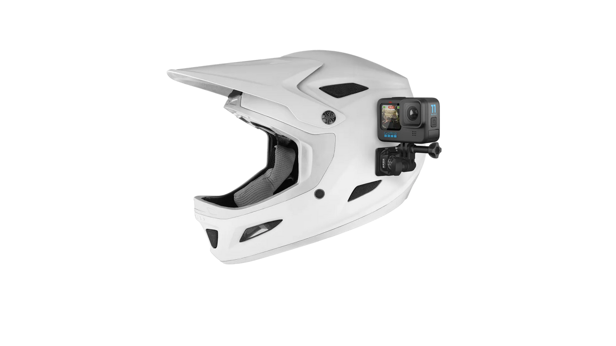 BRIKO ヘルメット GoProマウント付き GoPro Helmet Front + Side Mount Helmet Mount for Motorcycles, Ski