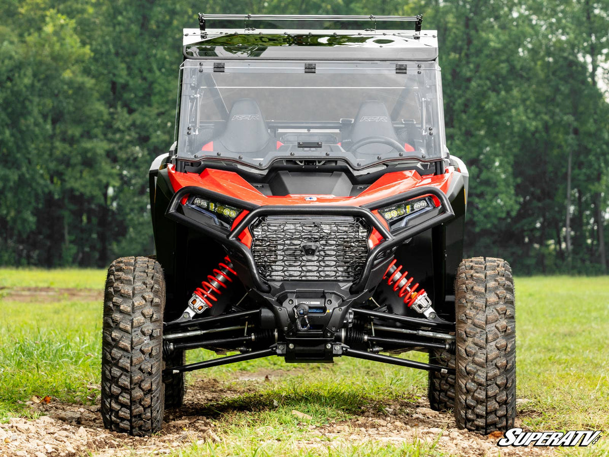 SuperATV POLARIS RZR XP SCRATCH-RESISTANT FLIP WINDSHIELD – Pro