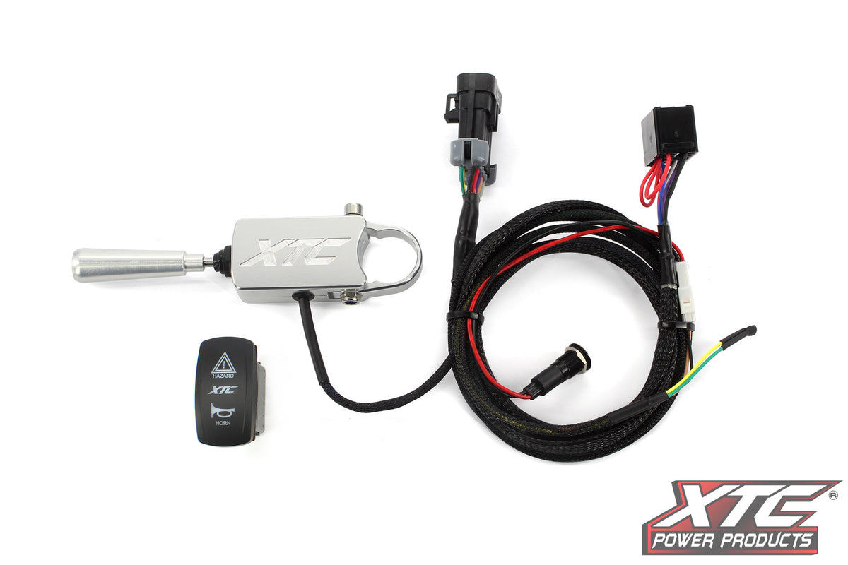 XTC Kawasaki KRX Self-Canceling Turn Signal System with Billet