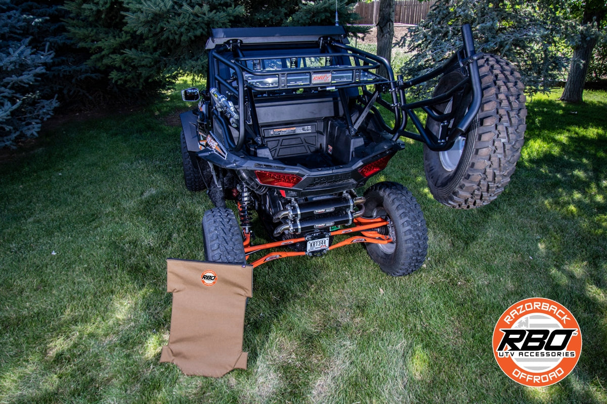 SuperATV Padded Heat Shield For Polaris RZR XP 1000 (2014-2023) - Reduces Engine Heat, Noise & Protects Cargo Bed