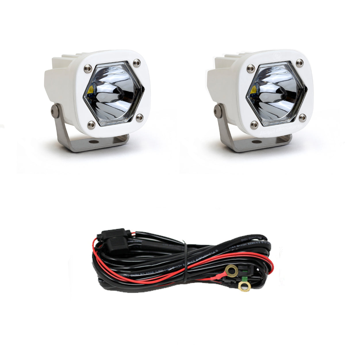 カドー baton BD-S1-WH WHITE S1, Spot LED, White by Baja Designs – Pro UTV Parts