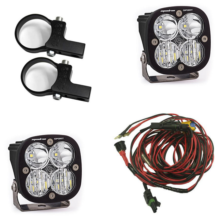 美品　Baja designs squadron sports セット Squadron Sport, Kit (Lights, 2
