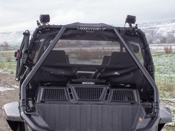 Motoroof Rear Window – Arctic Cat – Wildcat X4 – Black – Pro UTV Parts