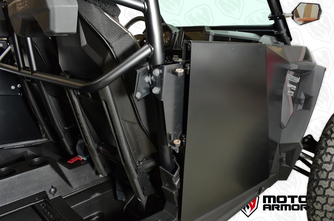 ヒムロスギ MotoArmor ALUMINUM DOORS FOR RZR XP 4 1000, TURBO, TURBO S – Pro