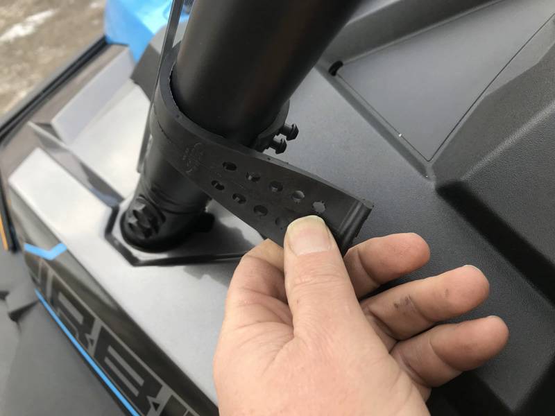 EMP 2019-21 RZR Half Windshield/ Wind Deflector for the RZR Turbo
