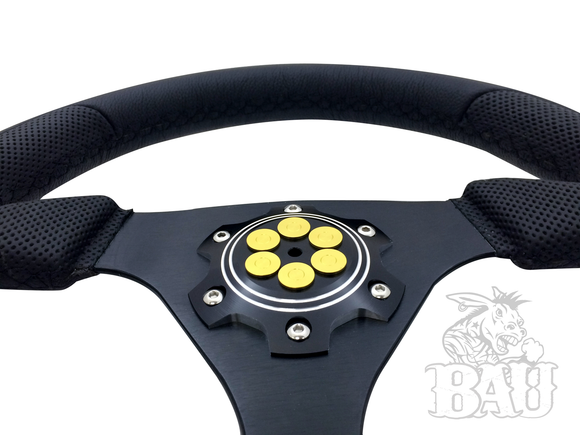 BAU (Bad Ass Unlimited) Six Shooter Steering Wheel Face Plate 