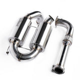 POLARIS RZR 3" FULL TURBO BACK EXHAUST by Force Turbos