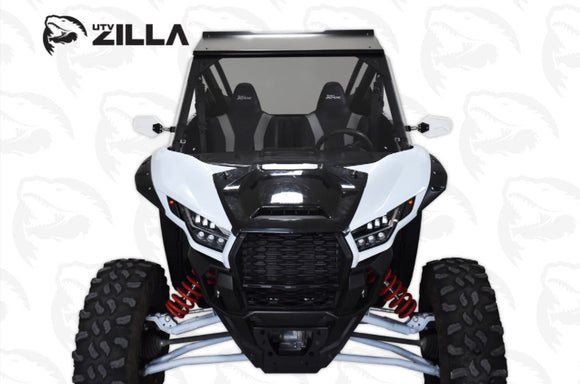 Polycarbonate Full Clear Windshield for KRX By: UTV Zilla