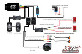 Universal Self-Canceling Turn Signal System with Horn Includes OEM Interface Wires by XTC