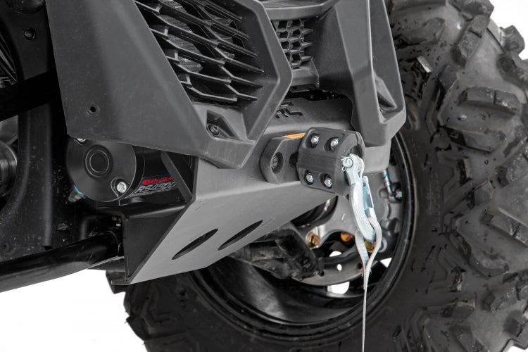 thumbnail image 2 of StreetRays Winch Mount Plate Bracket For Can-Am Outlander 400 500 650 800 (02-13) – Black Steel 2 of 5