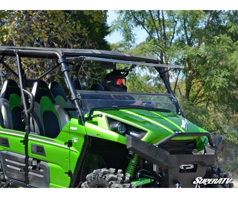 Kawasaki Teryx 750 / 800 Scratch Resistant Flip Windshield by