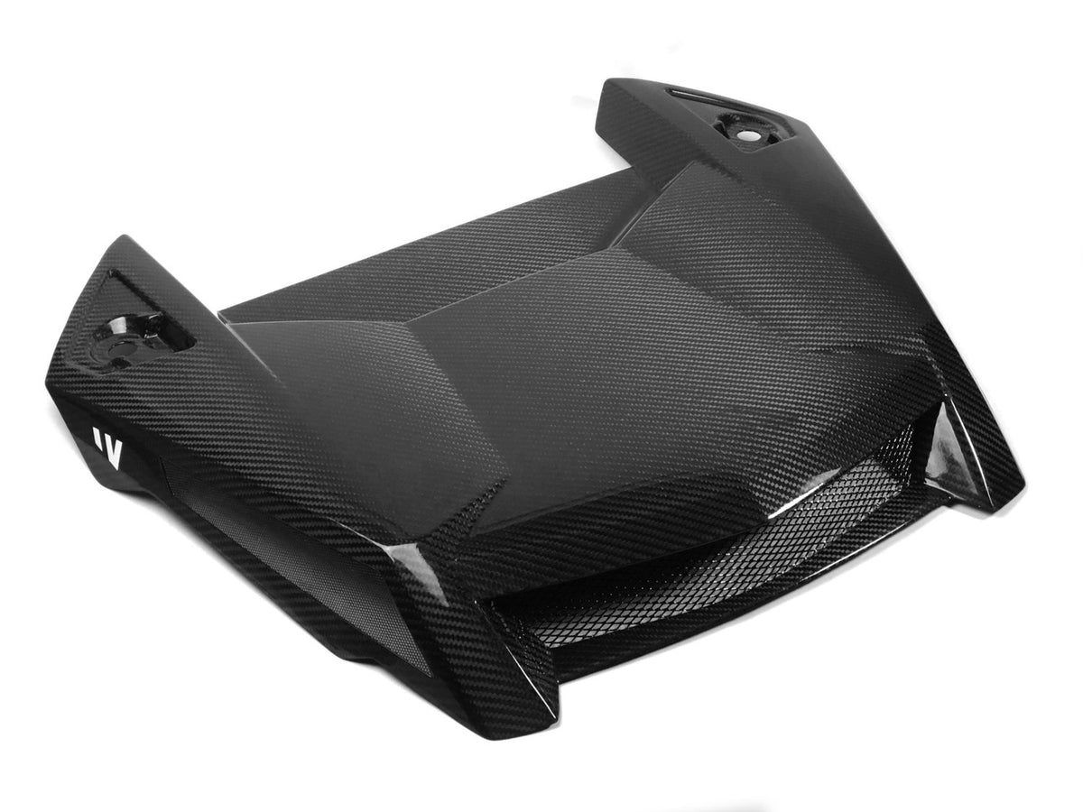 19+ POLARIS RZR / 18+ TURBO S CARBON FIBER HOOD - by FourWerx