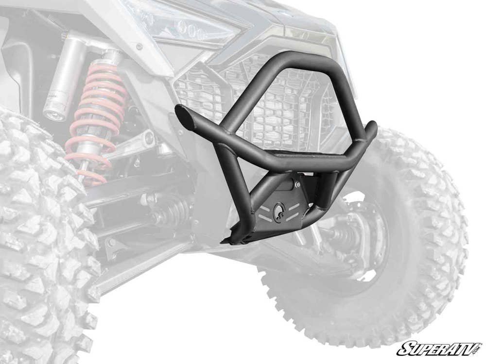 SuperATV Front Bumper For 2020-2021 Polaris RZR PRO XP / XP 4 Made Heavy Duty Steel Tubing Protects Entire End Uv Resistant Powder Coating Rugged Look Matches SuperATV Front Bumper For 2020-2021 Polaris RZR PRO XP / XP 4 Made Heavy Duty Steel Tubing Protects Entire End Uv Resistant Powder Coating Rugged Look Matches