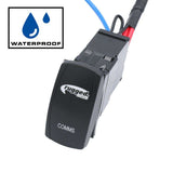 All In One Power Switch for Waterproof Radio & Intercom - "Comms" Rocker Switch by Rugged Radios