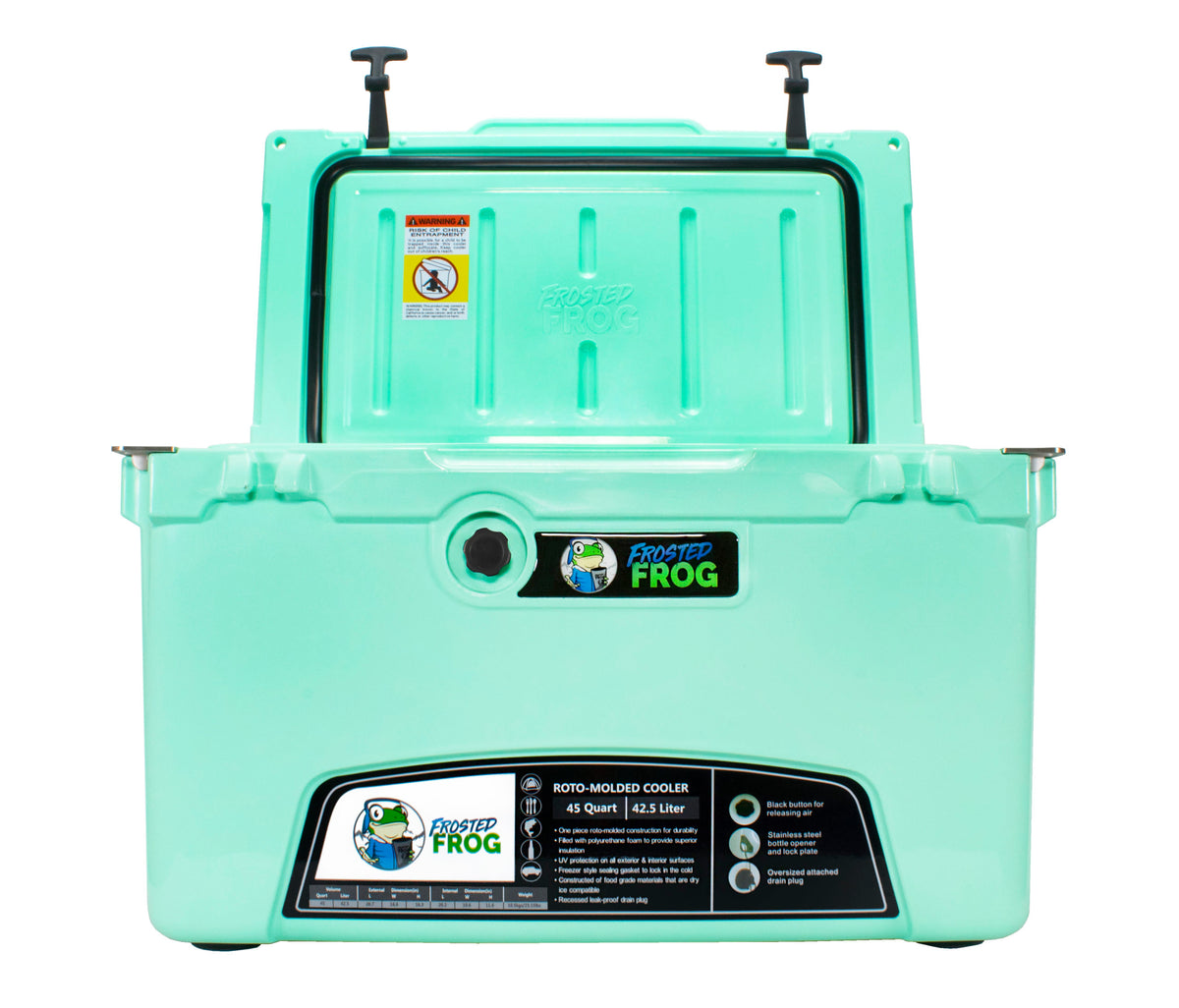 Frosted Frog 45QT Cooler – Mint Green, 45QT – Pro UTV Parts