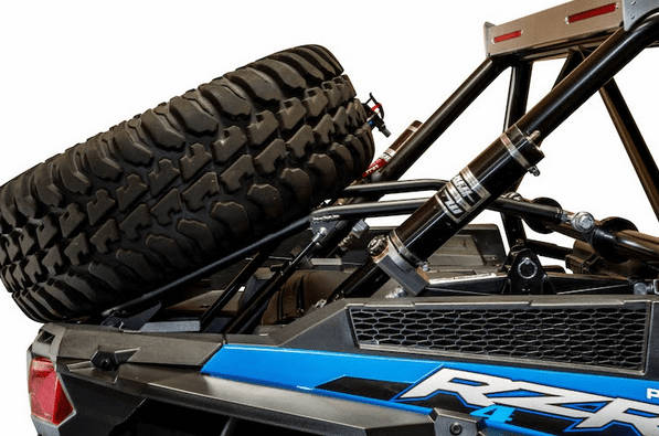 Porte-pneu Arrière Pour Polaris RZR XP 1000 Et XP Turbo (2014-2018) - Neuf, Marque MaXpeedingrods, Garantie 2 Ans