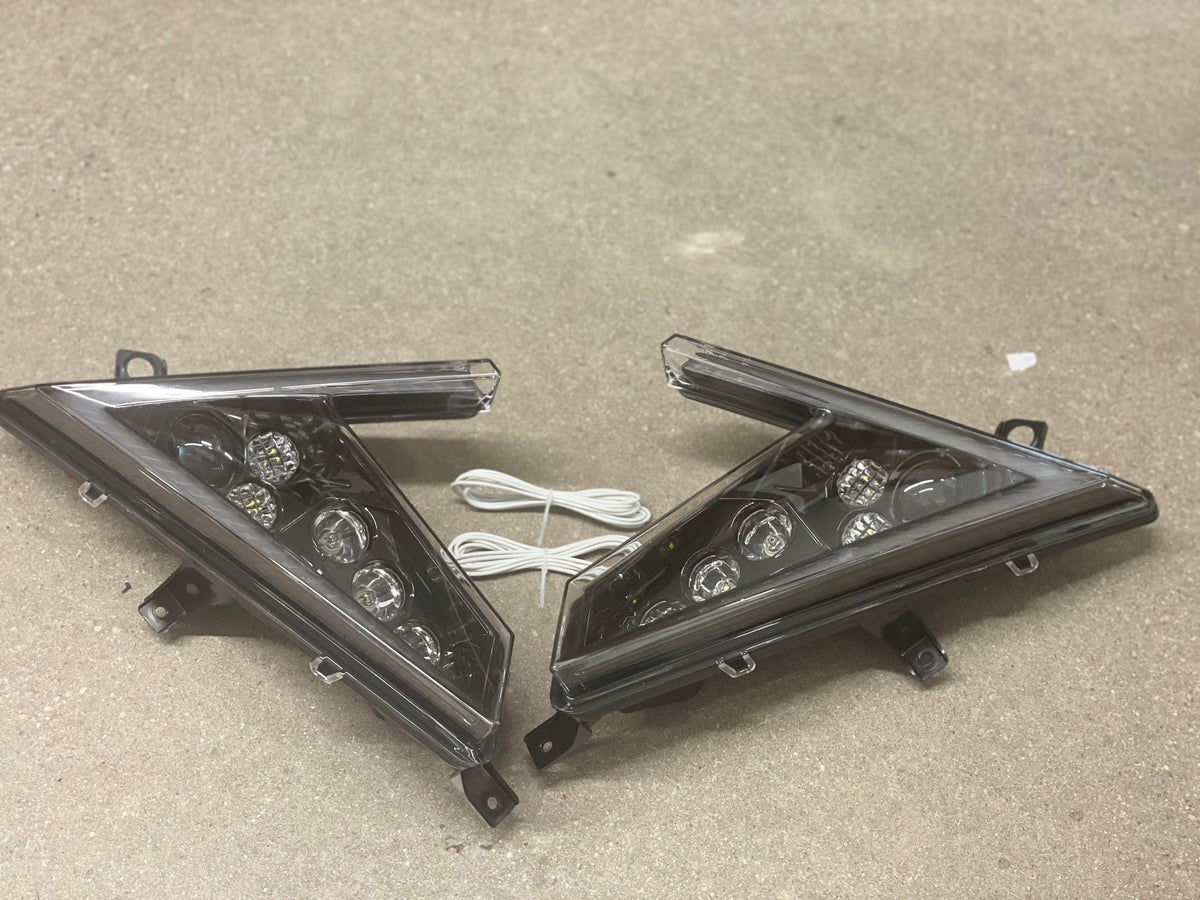 RZR Pro R STREET LEGAL KIT WITH ACCENT TURN SIGNAL HEADLIGHTS BY RYCO