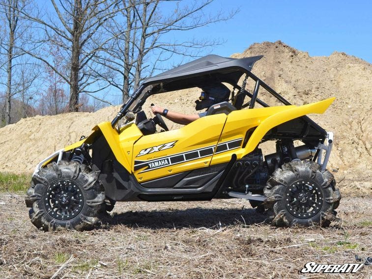 Yamaha YXZ Heavy Duty Nerf Bars - by SuperATV – Pro UTV Parts