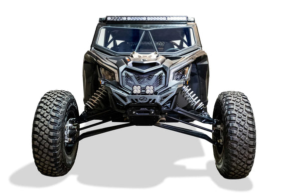 2017-2024 Can Am X3 Maverick Volt Series Winch Front Bumper by Elektric Offroad