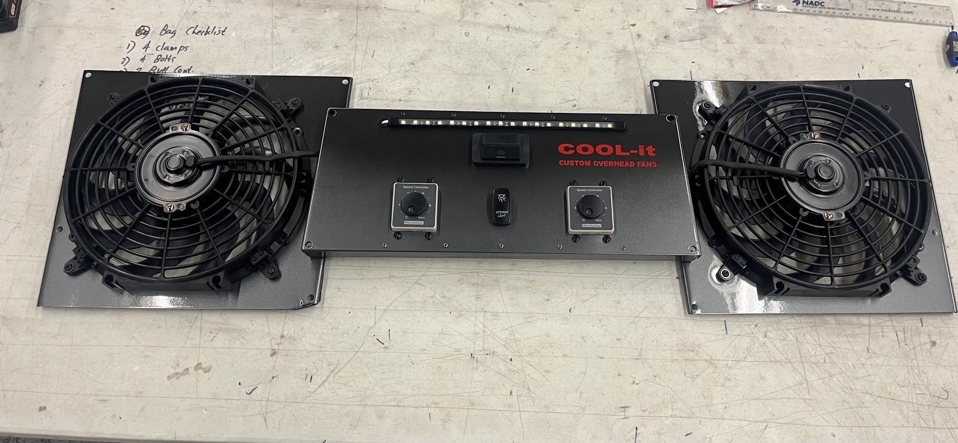 Maverick R 2 Seat COOL-it Overhead Fans – Pro UTV Parts