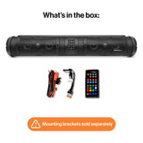 ECOXGEAR SOUNDEXTREME 28" ELITE SOUNDBAR W/ LEDCASTING