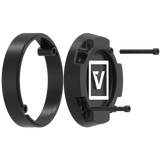 VCAP1 SATIN BLACK CAP RISER - ABS