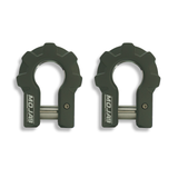 3/4'' Extreme duty Aluminum D-Shackle set (9T)-Ceramic coated (LIFETIME WARRANTY*)-Raw Shackles are scheduled for delivery during the week commencing July 1st