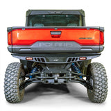 DRT Polaris Ranger XD 1500 2024+ Rear Bumper red lights on bumper turned on Front view 