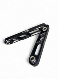 Elektric Offroad Designs EOD 2017 to Current Can Am X3 Maverick Volt Rear Sway Bar Links with Black Finish