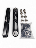 Elektric Offroad Designs EOD 2017 to Current Can Am X3 Maverick Volt Rear Sway Bar Links with Black Finish