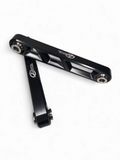 Elektric Offroad Designs EOD 2017 to Current Can Am X3 Maverick Volt Rear Sway Bar Links with Black Finish