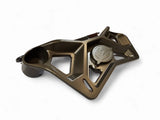 Elektric Offroad Designs EOD 2017 to Current Can Am X3 Maverick Upper Shock Mount Brace with adjustable light mount bracket with Gun Metal finish by Elektric Offroad Designs