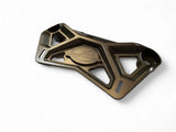 Elektric Offroad Designs EOD 2017 to Current Can Am X3 Maverick Upper Shock Mount Brace with adjustable light mount bracket with Gun Metal finish by Elektric Offroad Designs