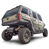 Full view of the Polaris Xpedition with the DRT Polaris 2024+ XPEDITION Exhaust Cover installed
