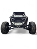 2022-2025 Polaris RZR Pro R/ Turbo R Machined Billet Front Winch Bumper (Clear Anodize)