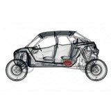2026-2027 Polaris RZR Pro R | 2027 Pro S and Pro XP Plug-&-Play Rear-Seat 10in Subwoofer | Factory Audio Add-On