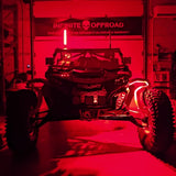 Infinite Offroad (UTV) - RGB+W Rock Light & Whip Bundle