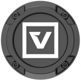 VCAP1 TALL CAP WHITE LOGO 35MM SATIN BLACK