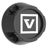 VCAP1 TALL CAP WHITE LOGO 35MM SATIN BLACK