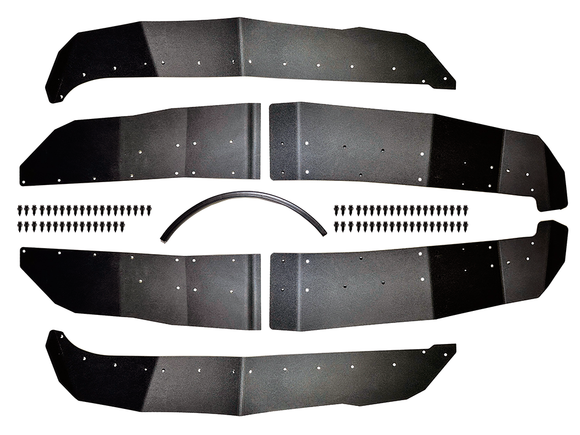 Kawasaki Ridge Fender Flares (Full set) by Spike Powersports