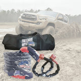 1"x30' Kinetic Energy Rope Kit with (2) 7/16" Soft Shackles (comes with the bag)