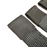MOJAB LassoLock™ Heavy-Duty Tire Tie Down Kit – 2” × 12’ (Set of 4)