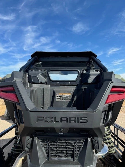 POLARIS RZR PRO S REAR WINDSHIELD W/ROCKFORD FOSGATE SYSTEM 2025+ by Dirt Warrior Accessories