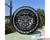 Alba Racing Fractal Crushers Billet Beadlock Wheels 15" 6x5.5 Can-Am Maverick R 2024 Price is for a set of 4