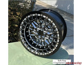Alba Racing Fractal Crushers Billet Beadlock Wheels 15" 6x5.5 Can-Am Maverick R 2024 Price is for a set of 4